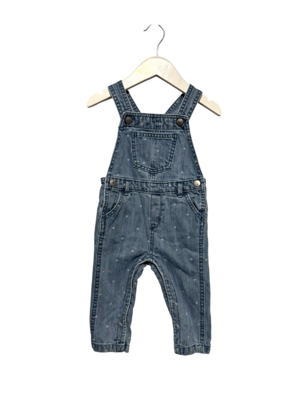 ⭐️ 5/$30 Old Navy Kids Denim Jeans Shorts Overalls size 18-24 Months
